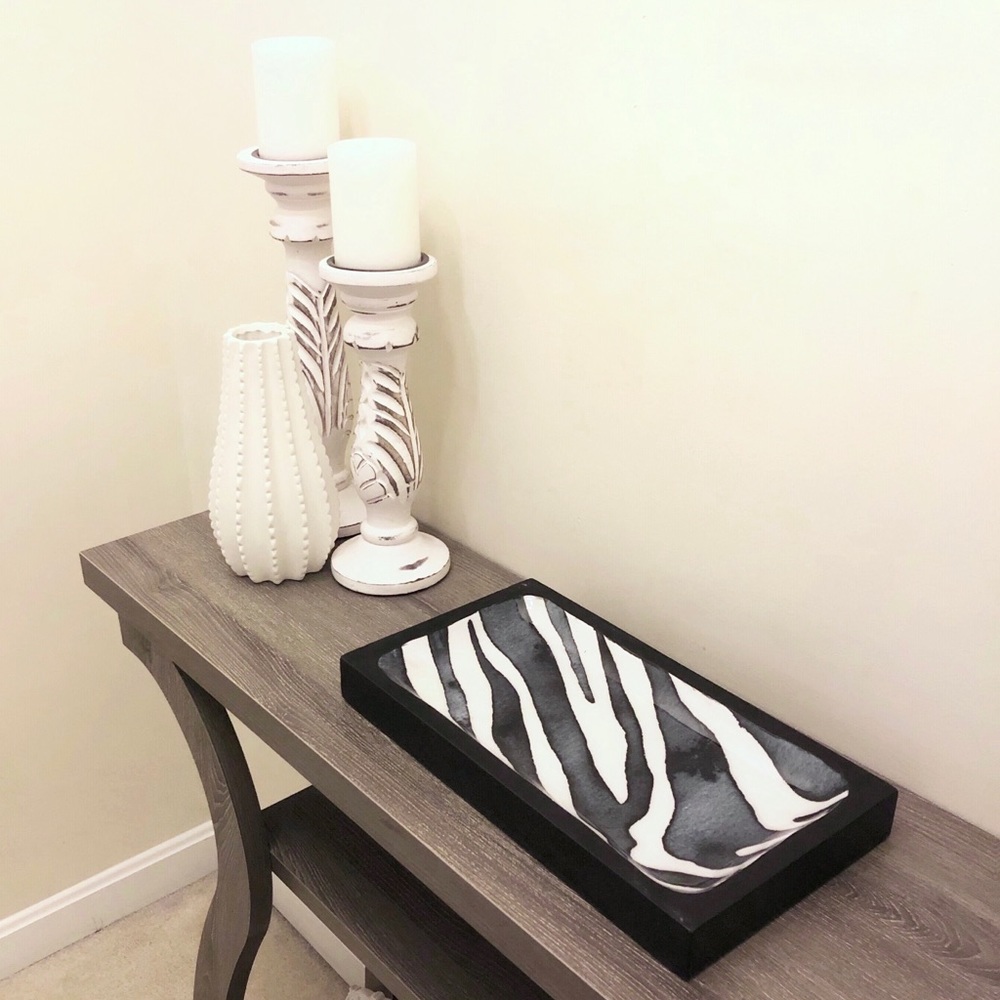 Eightmood Zeewild Zebra Print Tray - Picture 4 of 6